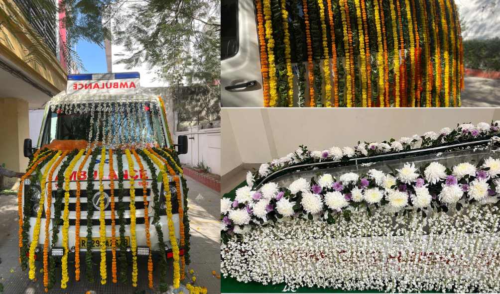 Heaven gate - body trasnportation in bangalore