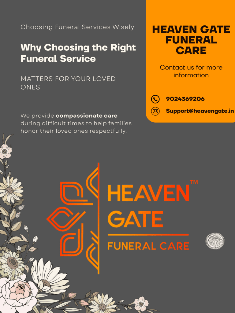 Why Choosing the Right Funeral Service Provider Matters