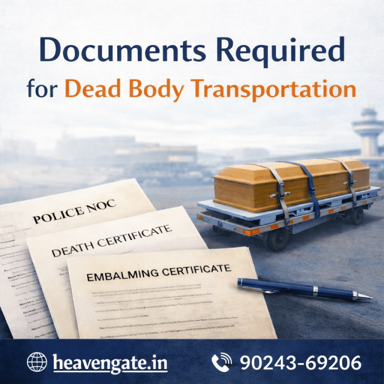 Essential documents required for dead body transportation in Mumbai – Complete guide
