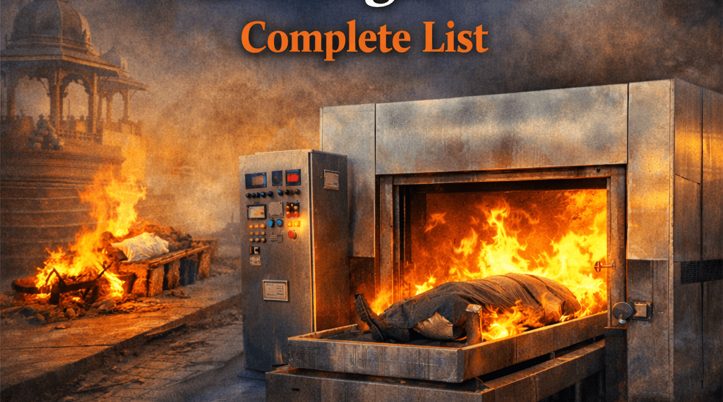 Cremation grounds in Bangalore complete list with electric and traditional cremation facilities