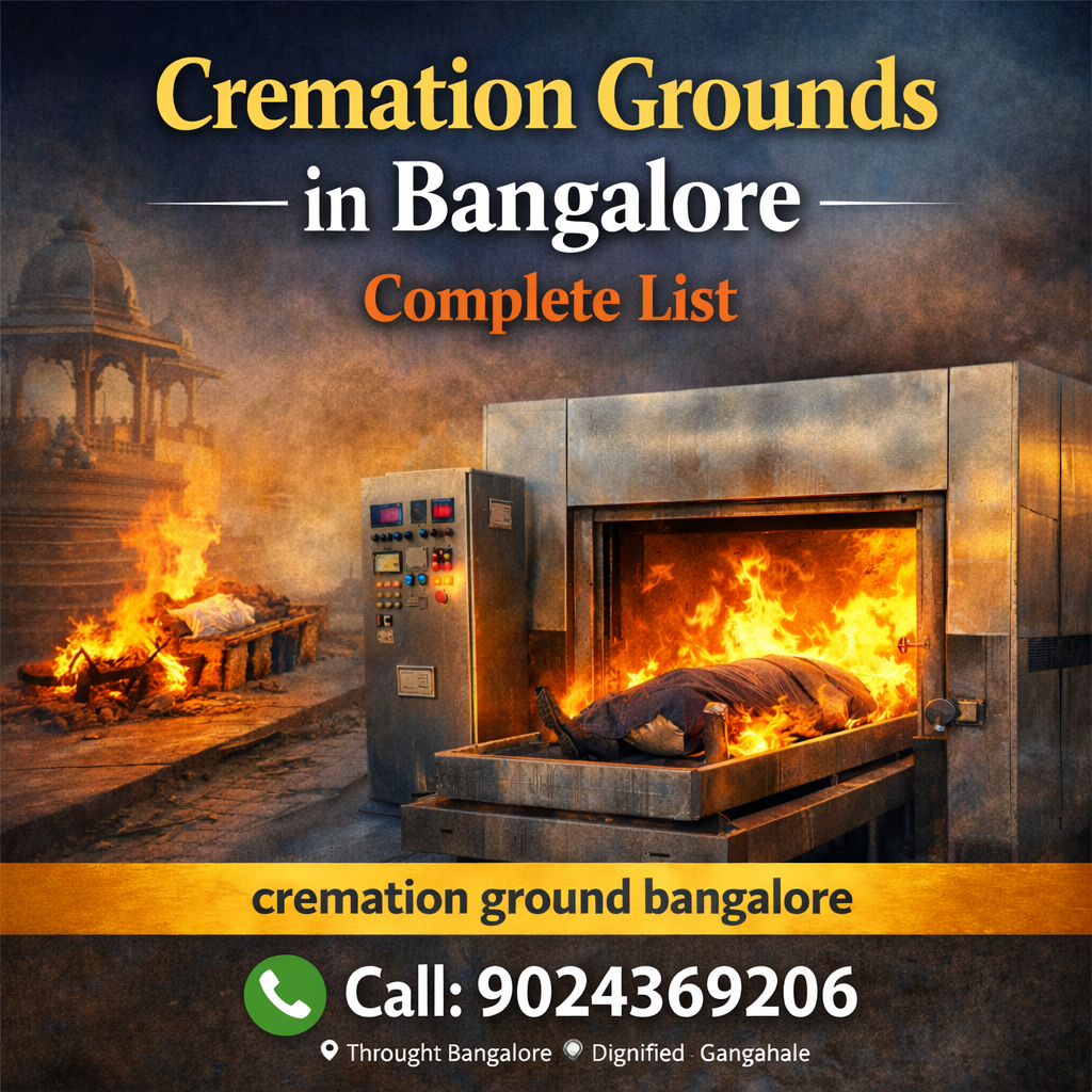 Cremation grounds in Bangalore complete list with electric and traditional cremation facilities
