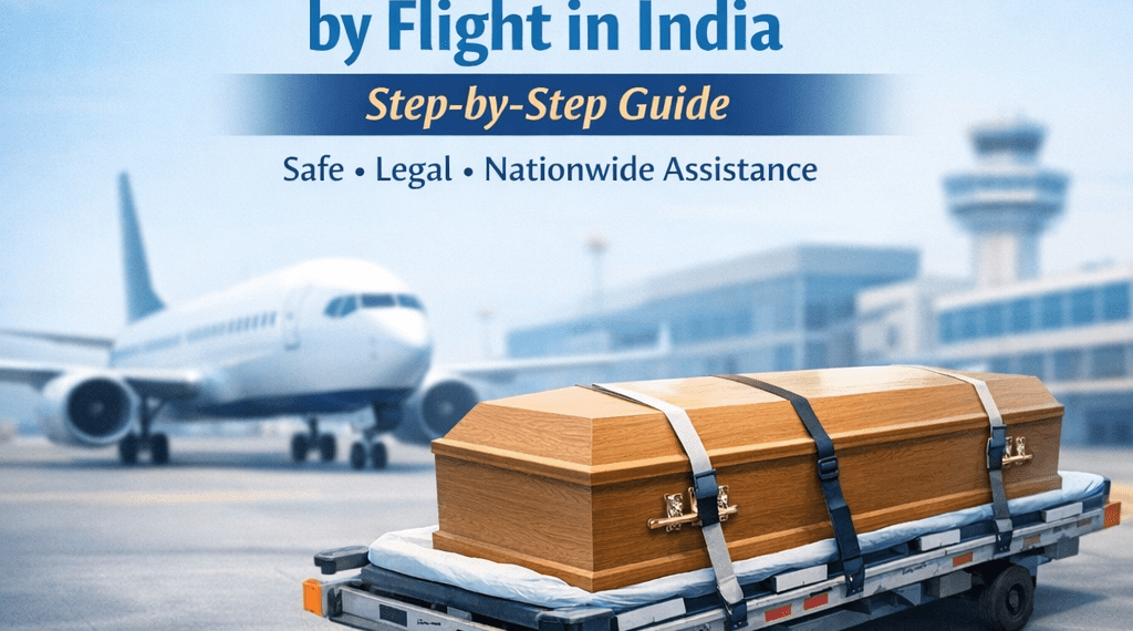 Dead body transportation by flight in India step by step with airport cargo process