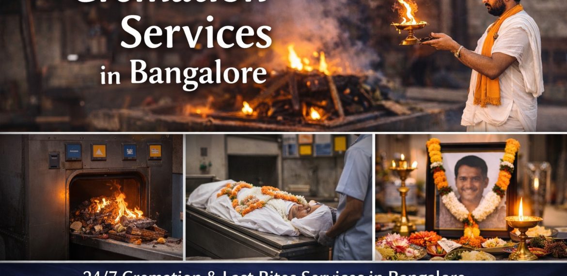 Cremation services in Bangalore with priest, crematorium and last rites support