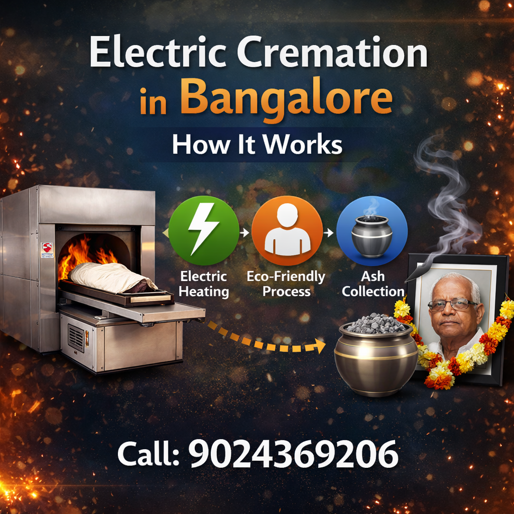electric cremation in bangalore process
