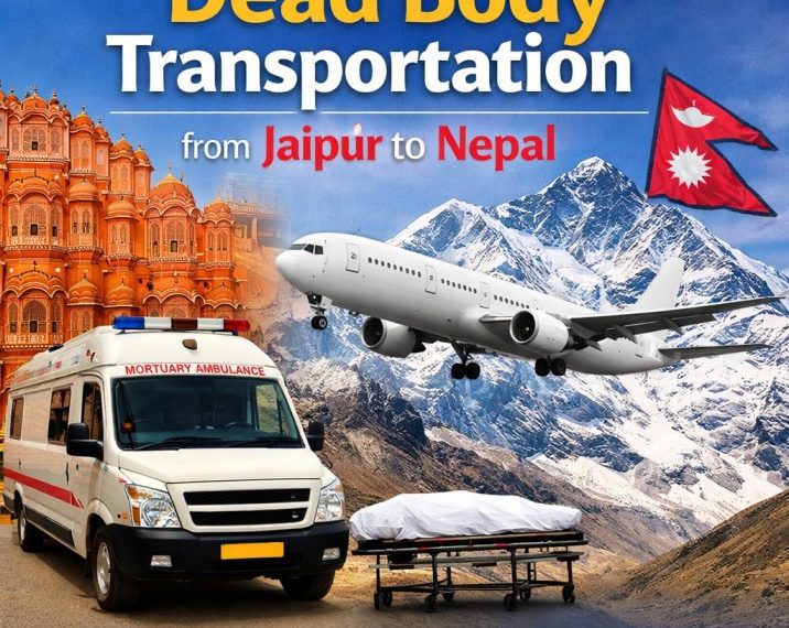 Dead Body Transportation from Jaipur to Nepal by air cargo service