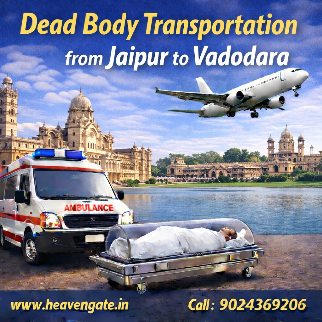 Dead body transportation from Mumbai to Lucknow by road and air