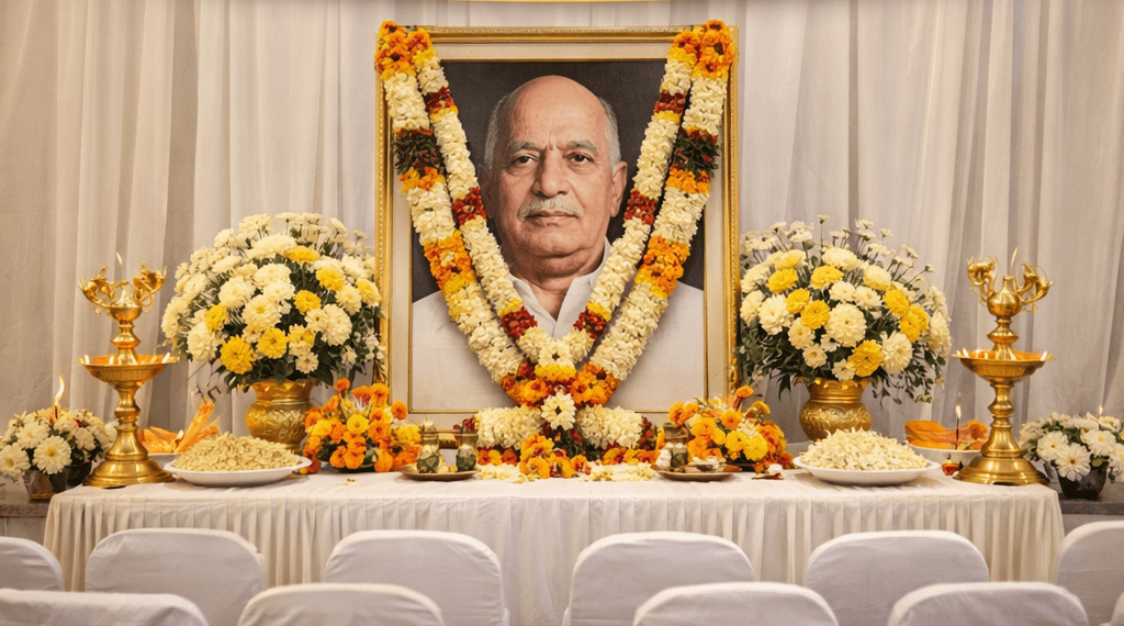 Prayer meeting arrangements in Jaipur with complete setup by Heaven Gate Funeral Care