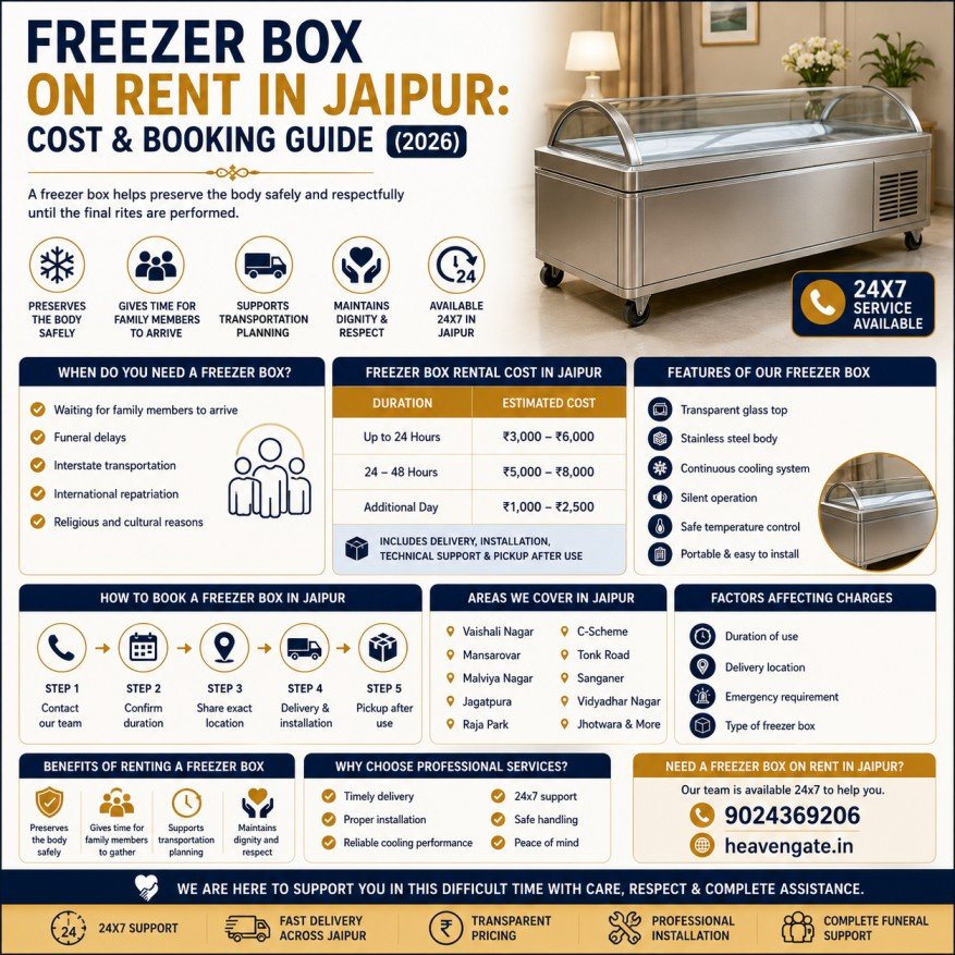 freezer box on rent in jaipur cost booking guide