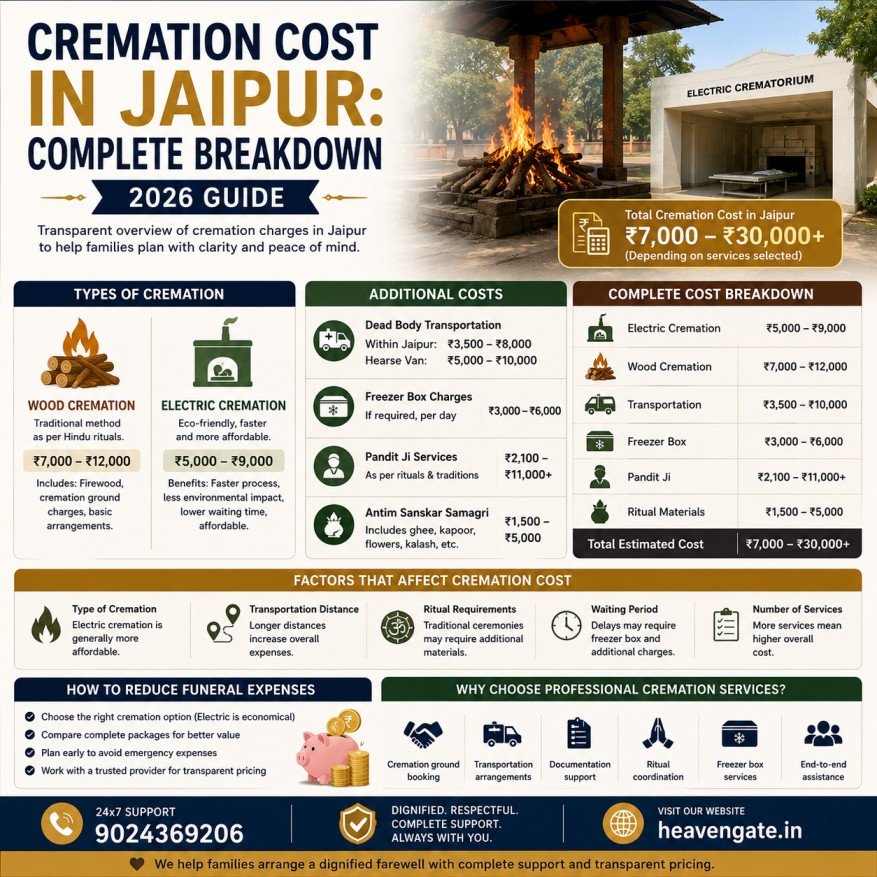 cremation cost in jaipur complete breakdown guide