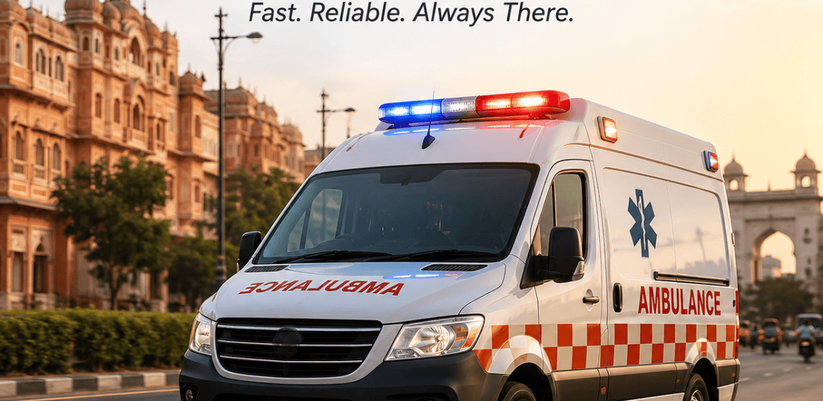 Ambulance Service in C-Scheme Jaipur with 24/7 emergency medical transportation and quick response by Heaven Gate.