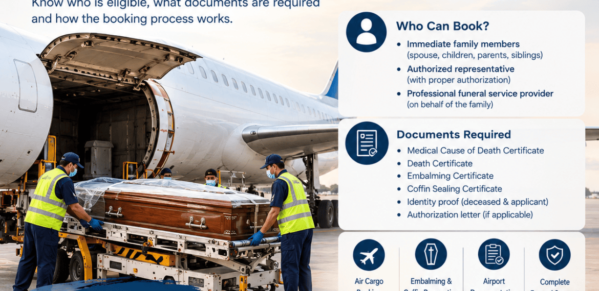 Who Can Book Air Cargo for Dead Body Transportation