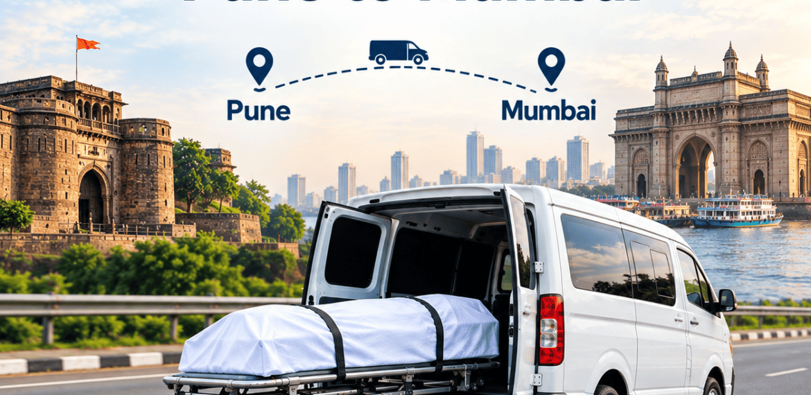 Dead body transportation from Pune to Mumbai