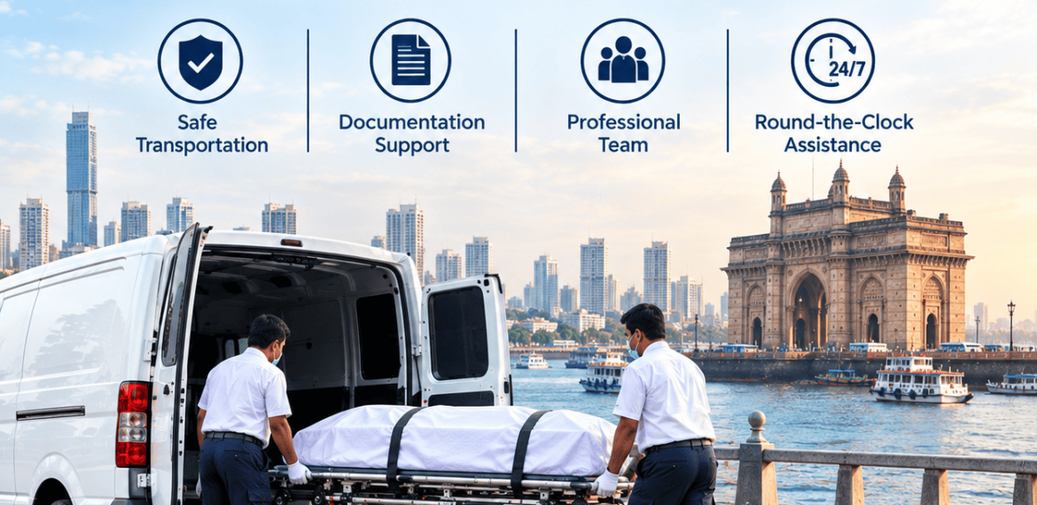 Dead body transportation services in Mumbai