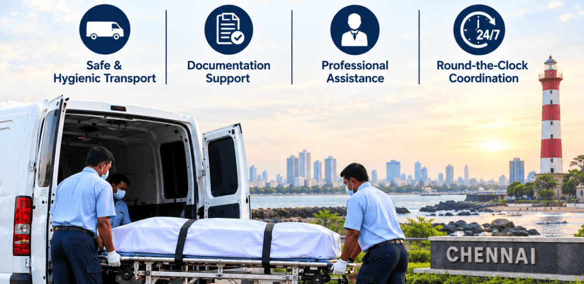 Dead body transportation services in Chennai