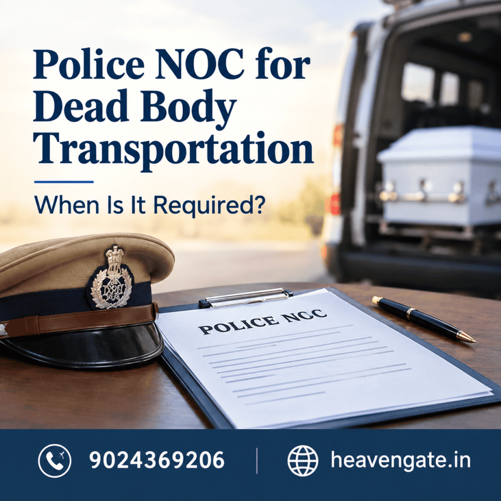 Police NOC for Dead Body Transportation: When Is It Required?