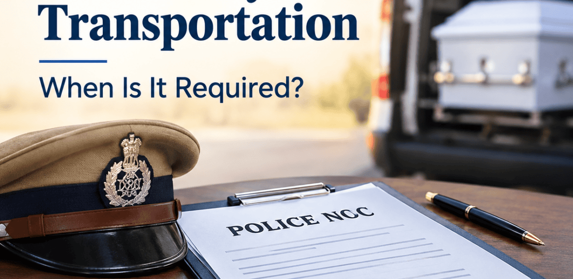 Police NOC for Dead Body Transportation: When Is It Required?