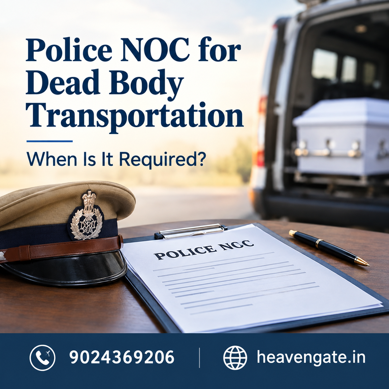 Police NOC for Dead Body Transportation: When Is It Required?
