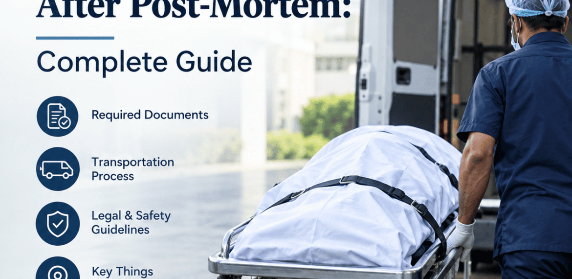 Dead Body Transportation After Post-Mortem: Complete Guide