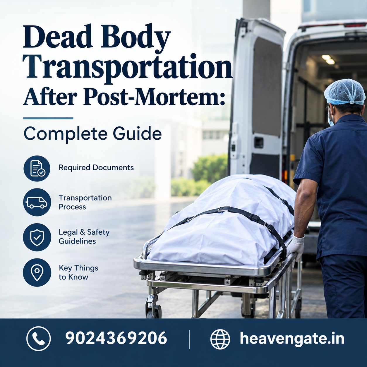 Dead Body Transportation After Post-Mortem: Complete Guide