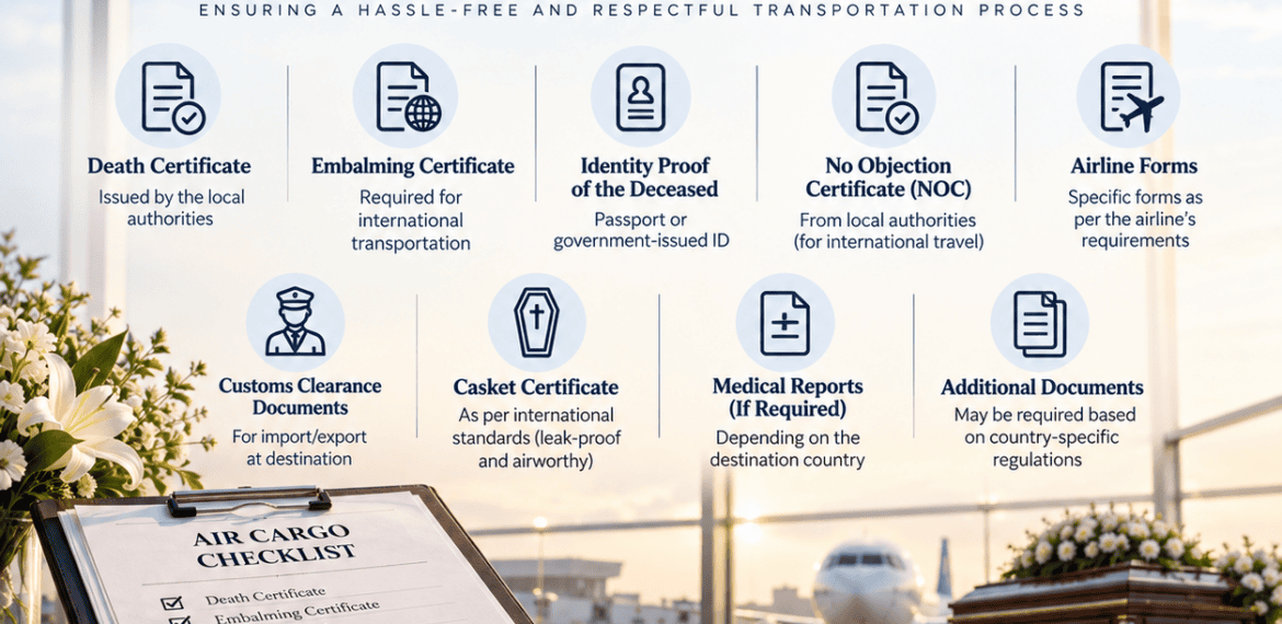 Airline Documents Required for Human Remains Transportation