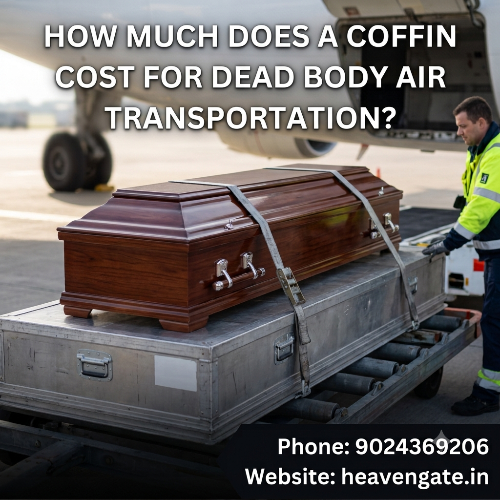Coffin cost for dead body air transportation