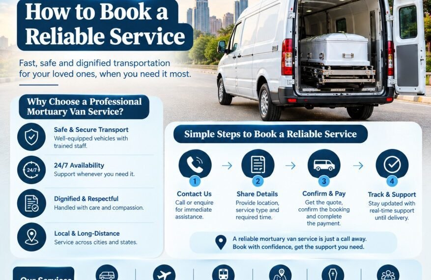 Mortuary van near me reliable service booking guide