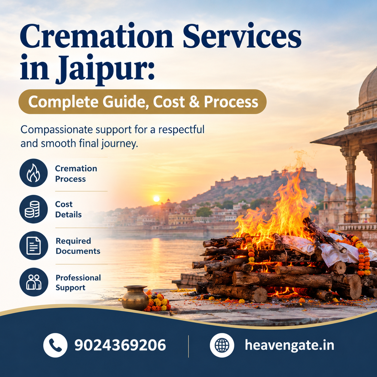 Cremation Services in Jaipur – Complete Guide, Cost and Process