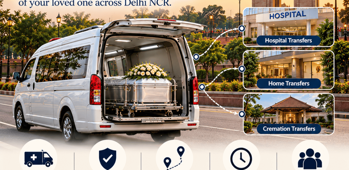 Mortuary Ambulance Service in Delhi NCR – Hospital, Home and Cremation Transfers | Heaven Gate