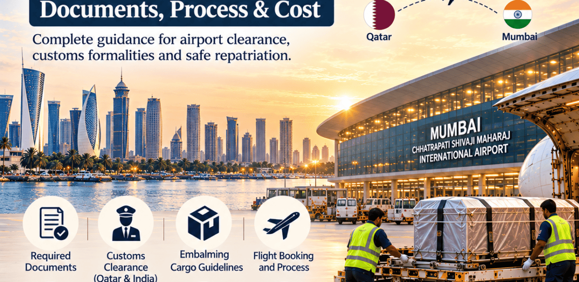 Dead Body Clearance at Mumbai Airport from Qatar – Required Documents, Process and Cost | Heaven Gate