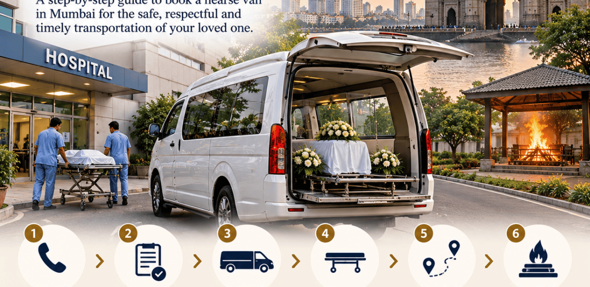 How to Arrange a Hearse Van in Mumbai for Hospital-to-Cremation Ground Transfer | Heaven Gate